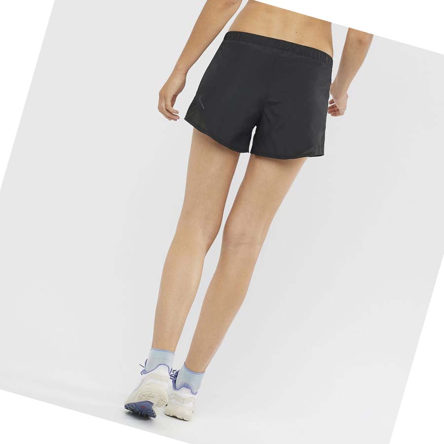 Bermudas Salomon CROSS REBEL 4'' Mujer Negros | MX 2354DFM